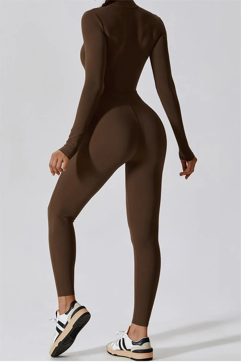 ZipFlex Long Sleeve Athleisure Jumpsuits